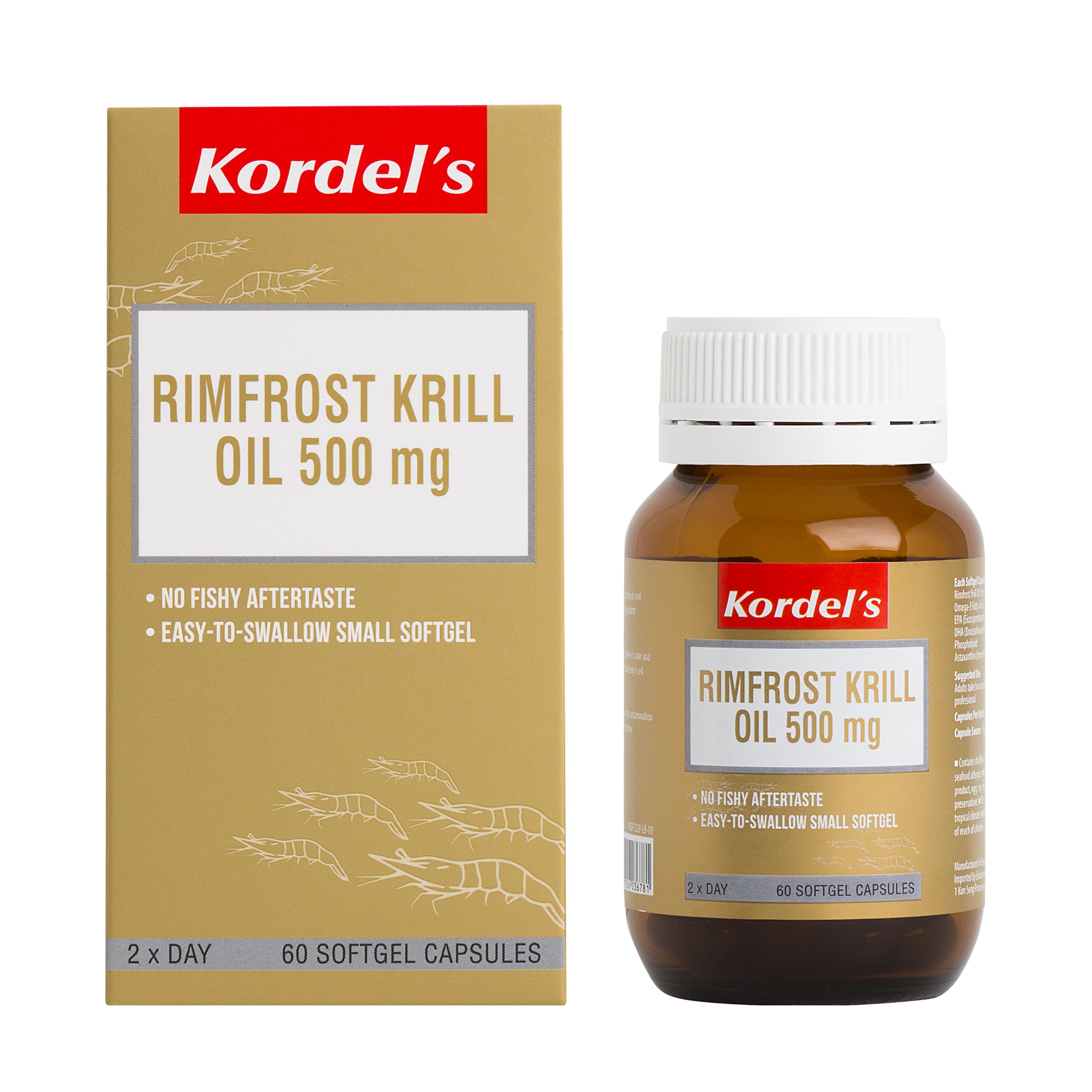 Kordel's Rimfrost Krill Oil 500 mg 60's